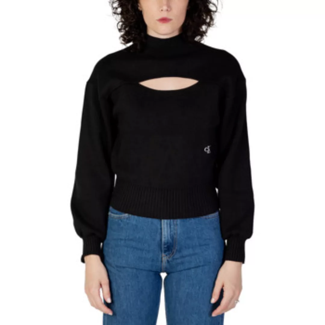 Calvin Klein Jeans  Pullover CUT OUT LOOSE SWEATE J20J221964 günstig online kaufen