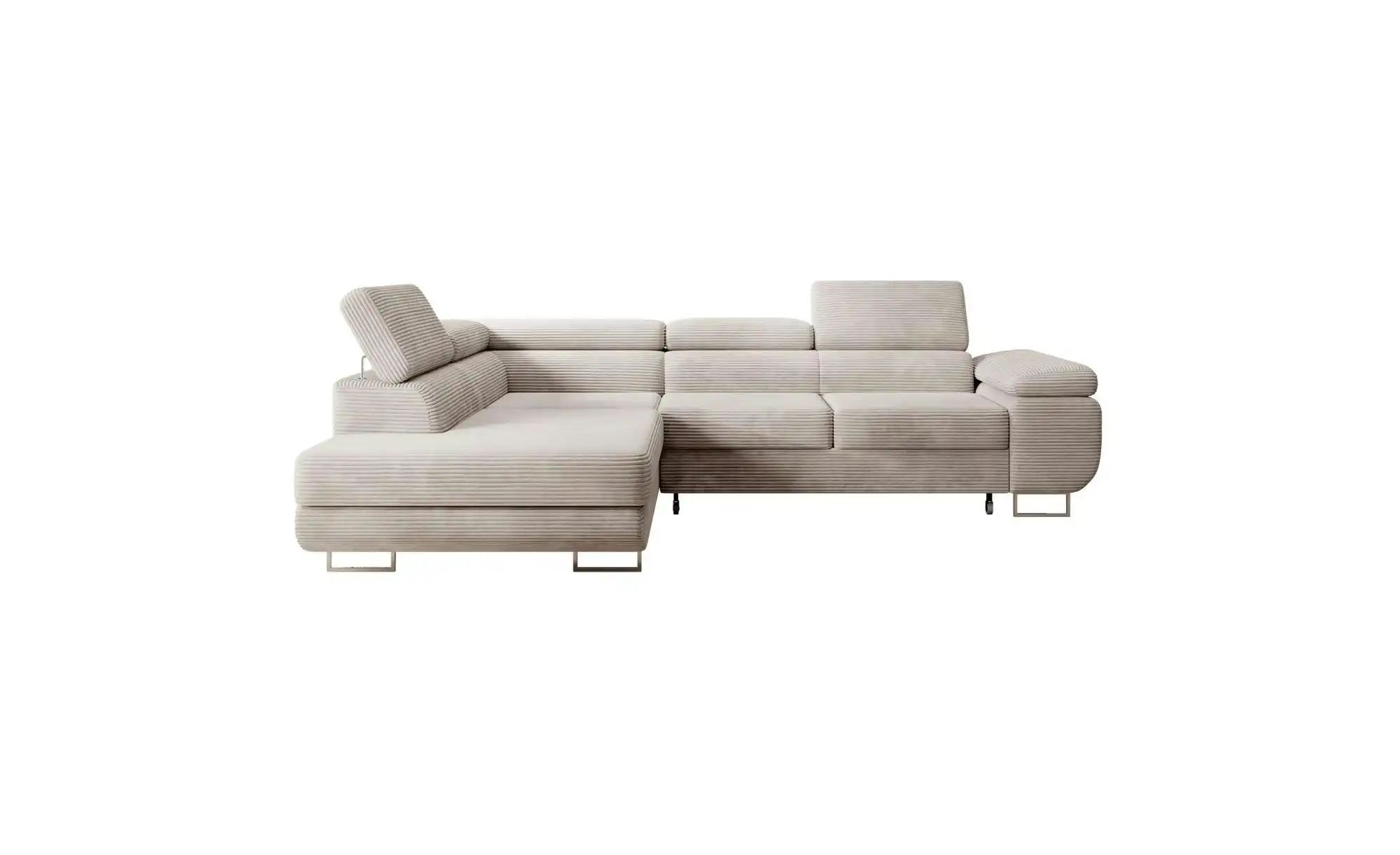 Selsey Ecksofa mit Schlaffunktion Stevil ¦ beige ¦ Maße (cm): B: 275 H: 90 günstig online kaufen