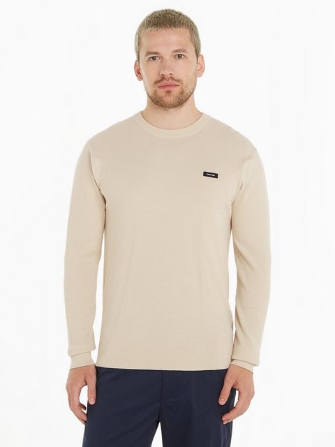 Calvin Klein Rundhalspullover TEXTURED CN SWEATER günstig online kaufen