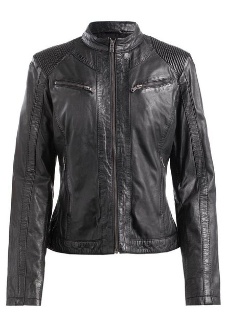 CBL Lederjacke Lederjacke im modernen Biker Style günstig online kaufen