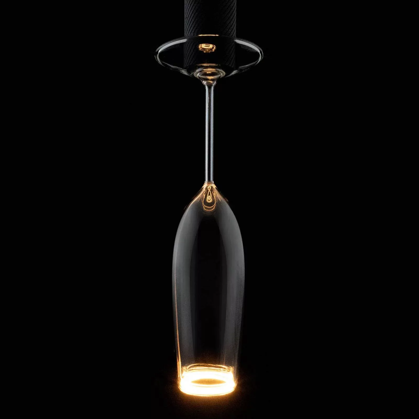 SEGULA LED-Leuchtmittel Floating Champagne, E27, 4 W 922 dim günstig online kaufen