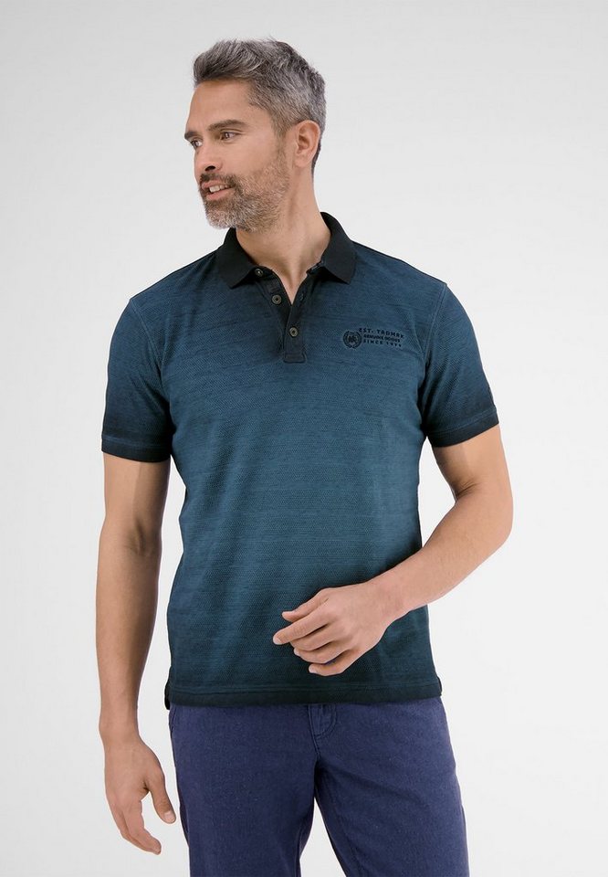 LERROS Poloshirt LERROS Poloshirt, gestreift in Strukturqualität günstig online kaufen