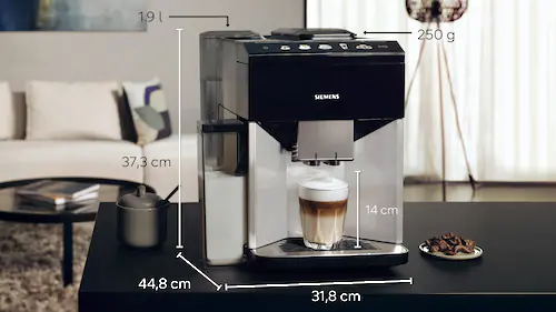 SIEMENS Kaffeevollautomat »TQ513D01«, integrierter Milchbehälter, automat. günstig online kaufen