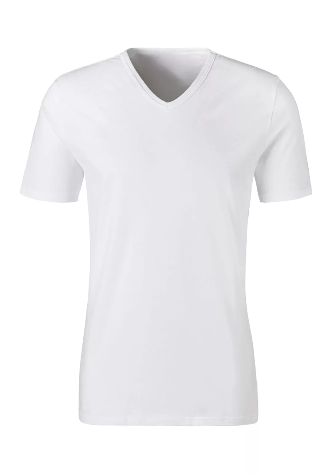 H.I.S Unterziehshirt, (2 St.), mit V-Ausschnitt und kleinem Logo, Unterhemd günstig online kaufen