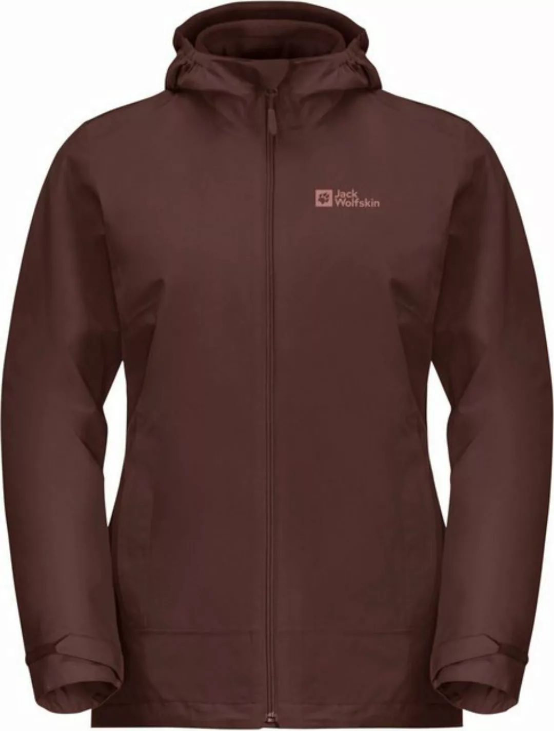 Jack Wolfskin Doppeljacke MOONRISE 3IN1 JKT W dark maroon günstig online kaufen