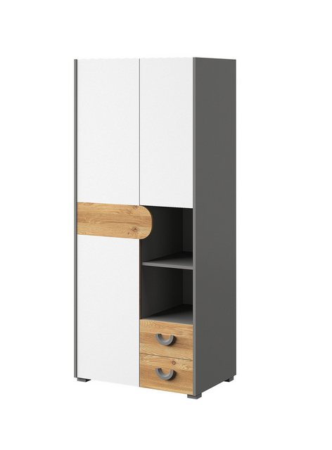 99rooms Drehtürenschrank Nicari (Kleiderschrank, Schrank) Modern Design, fü günstig online kaufen