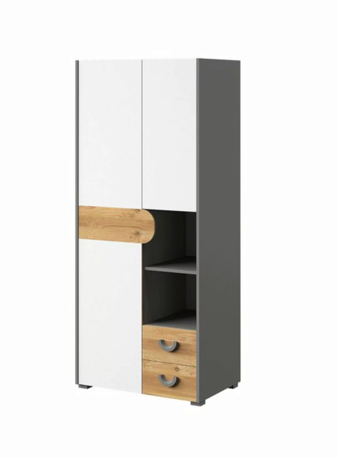 99rooms Drehtürenschrank Nicari (Kleiderschrank, Schrank) Modern Design, fü günstig online kaufen