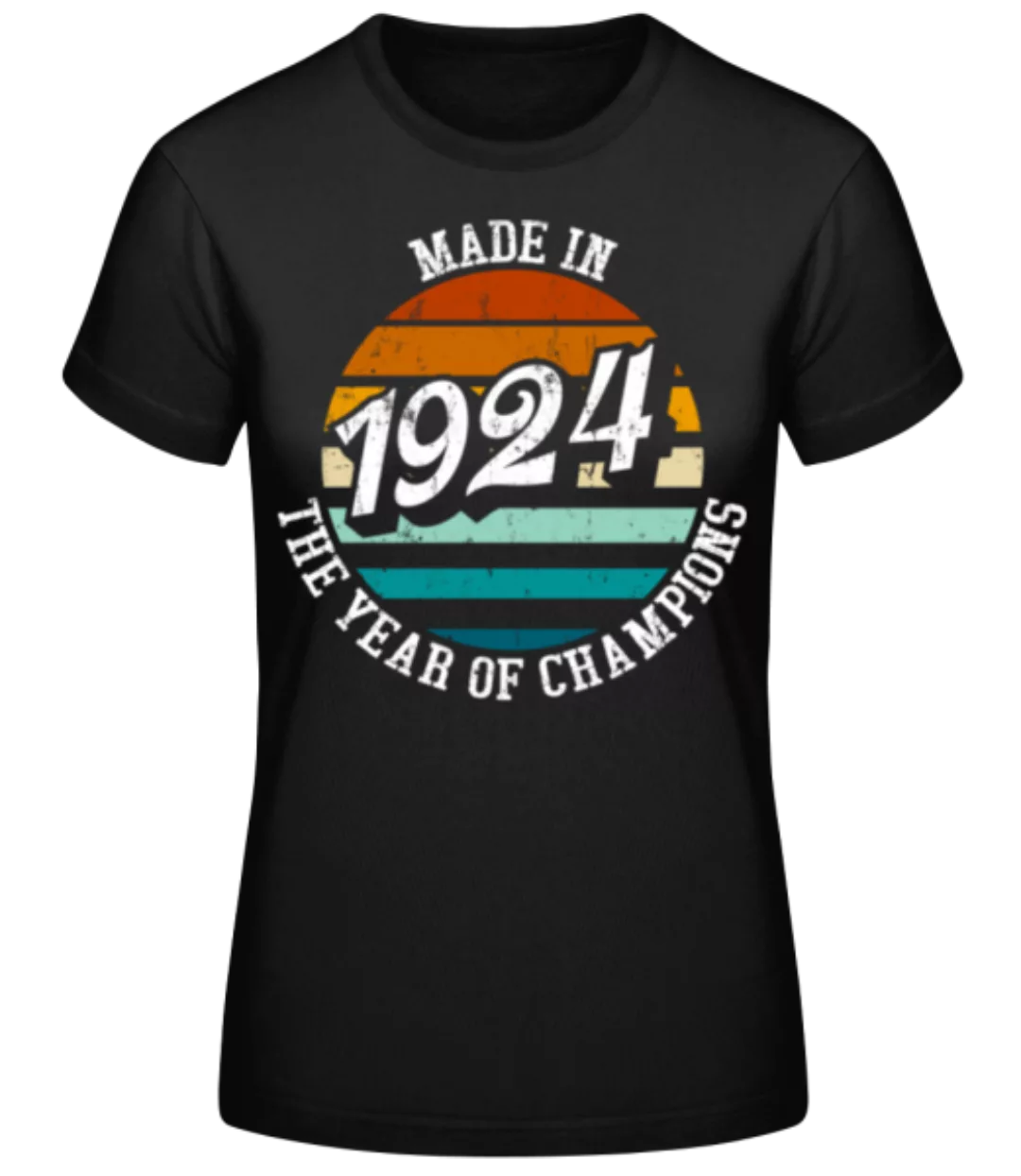 1924 The Year Of Champions · Frauen Basic T-Shirt günstig online kaufen