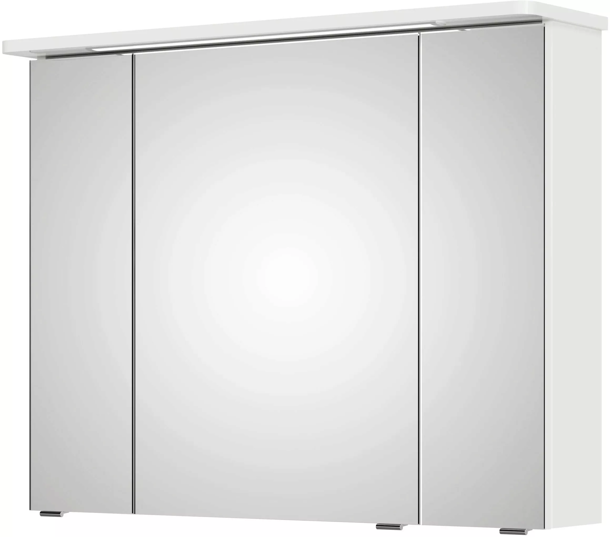 Saphir Spiegelschrank "Serie 4005 Badezimmer-Spiegelschrank inkl. LED-Kranz günstig online kaufen
