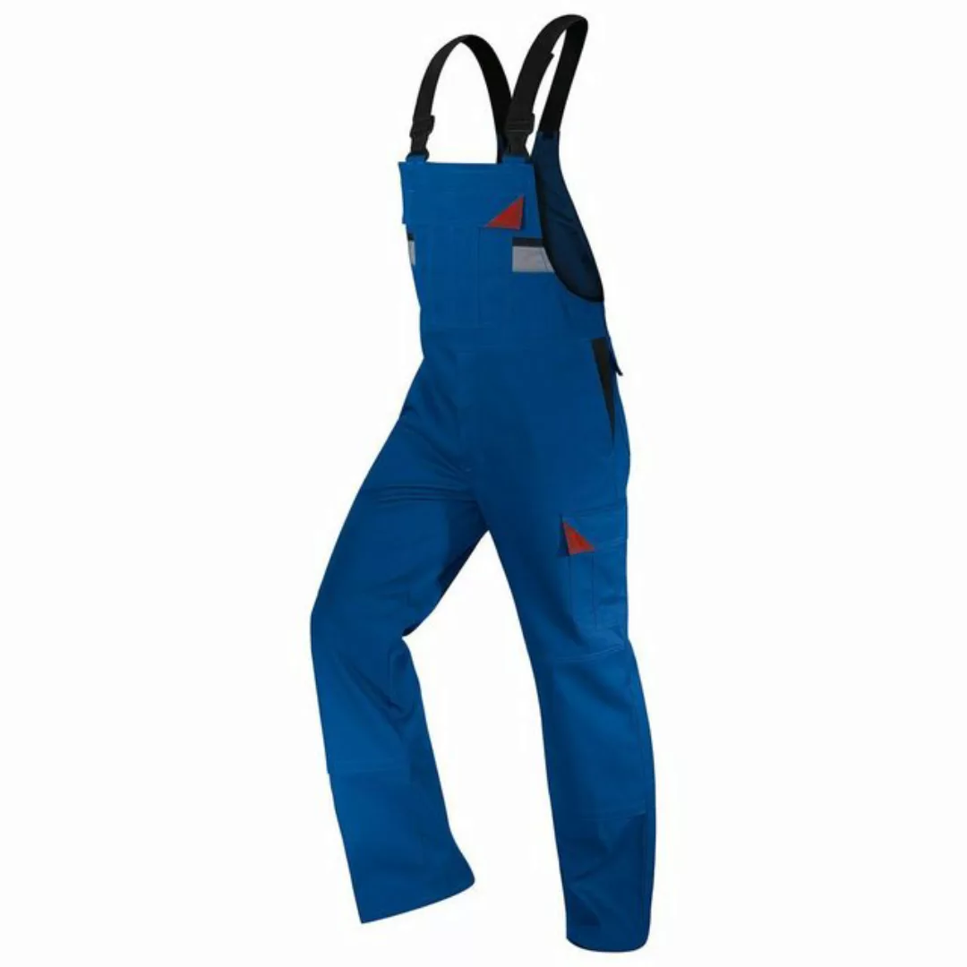 Kübler Latzhose Kübler Brand X Protect Latzhose PSA 3 kbl.blau/rot günstig online kaufen