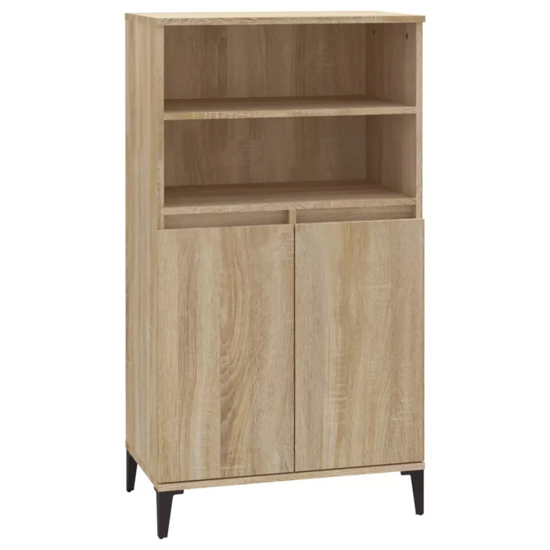 Vidaxl Highboard Sonoma-eiche 60x36x110 Cm Holzwerkstoff günstig online kaufen