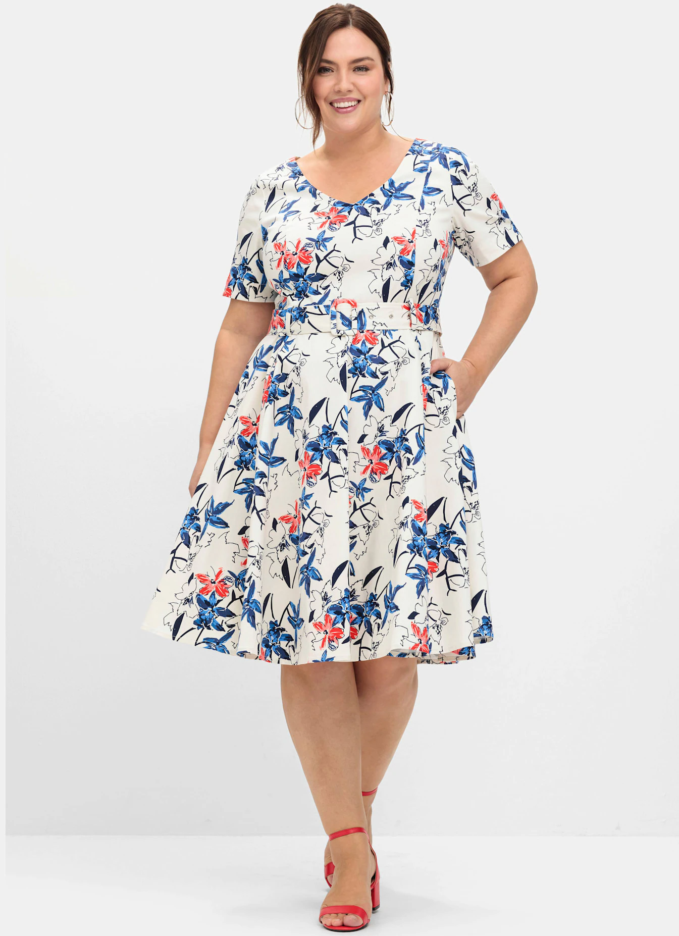 Sheego Sommerkleid "Abendkleid" günstig online kaufen