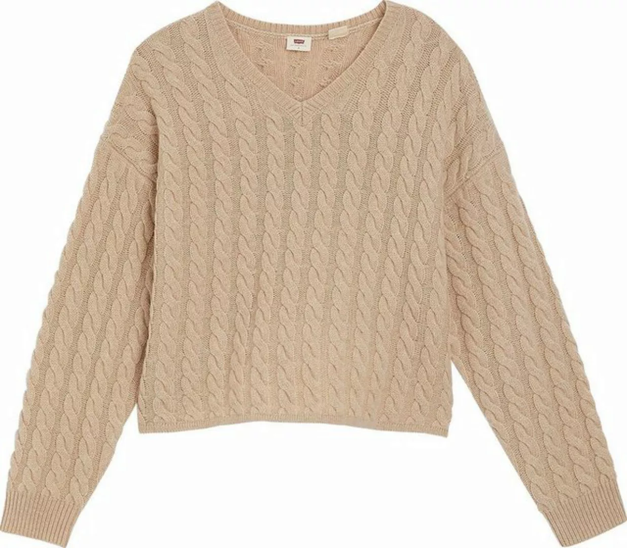 Levi's® Strickpullover RAE SWEATER NEUTRALS in Zopfstrick Muster günstig online kaufen