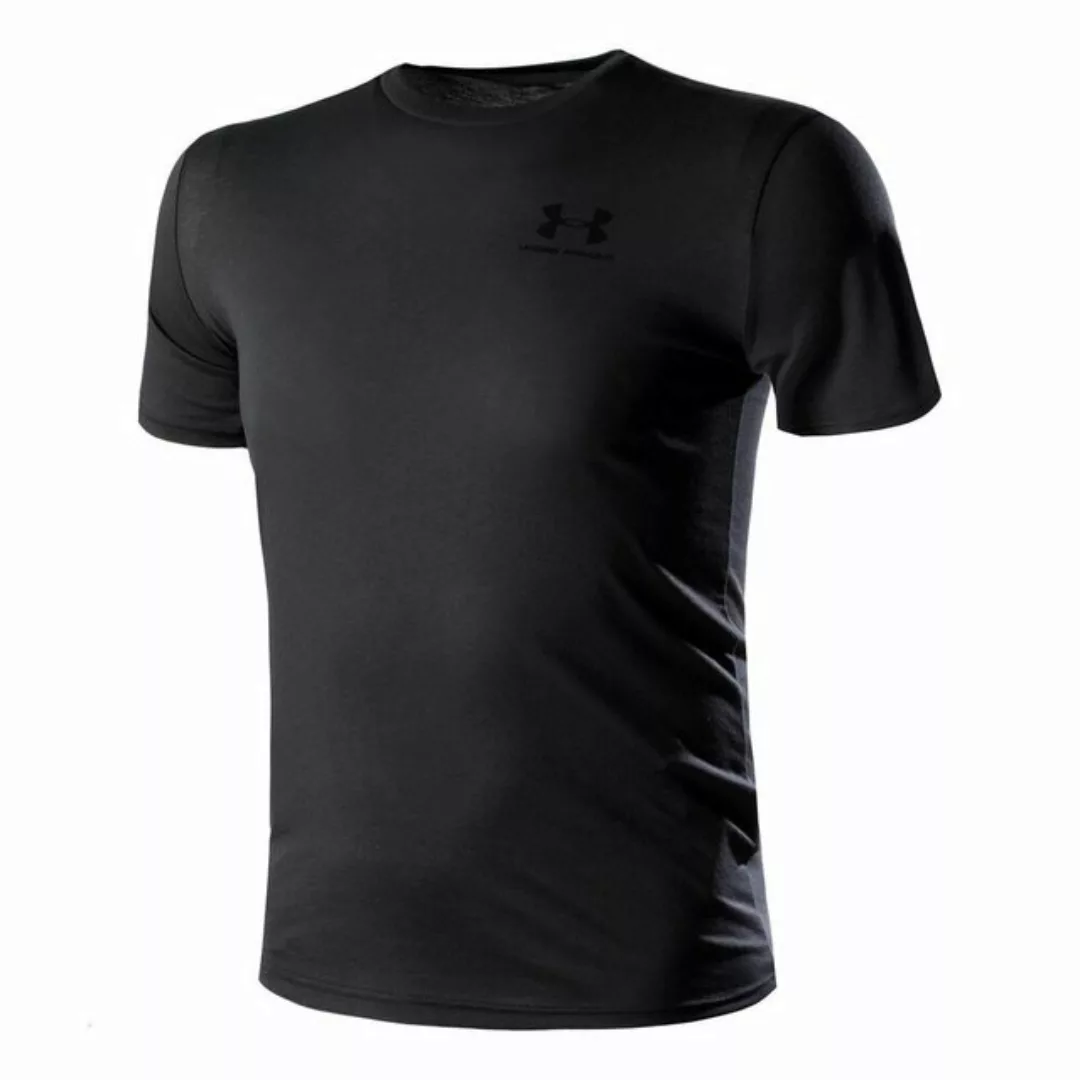 Under Armour® Kurzarmshirt SPORTSTYLE LEFT CHEST SS BLACK / / BLACK günstig online kaufen