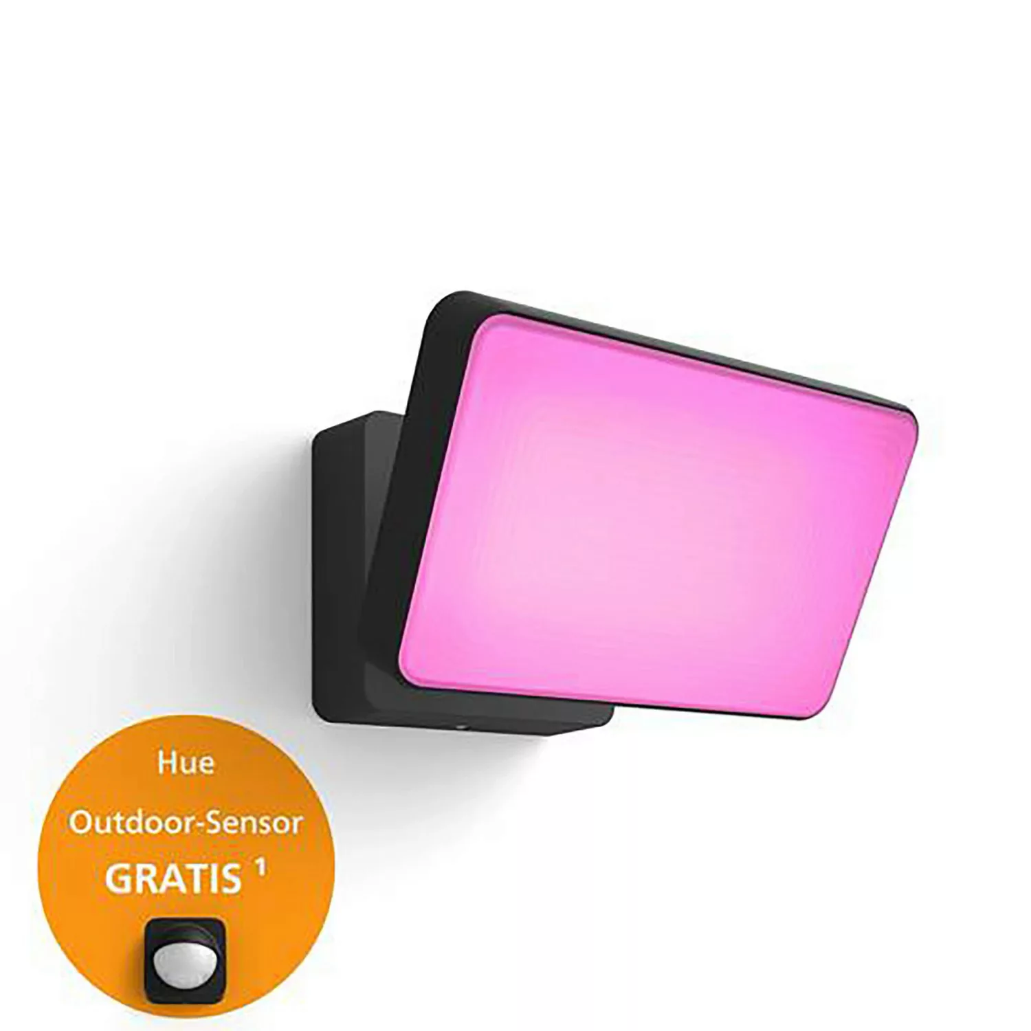 Philips Hue White & Color Ambiance LED-Wandlampe Flutlicht Discover günstig online kaufen