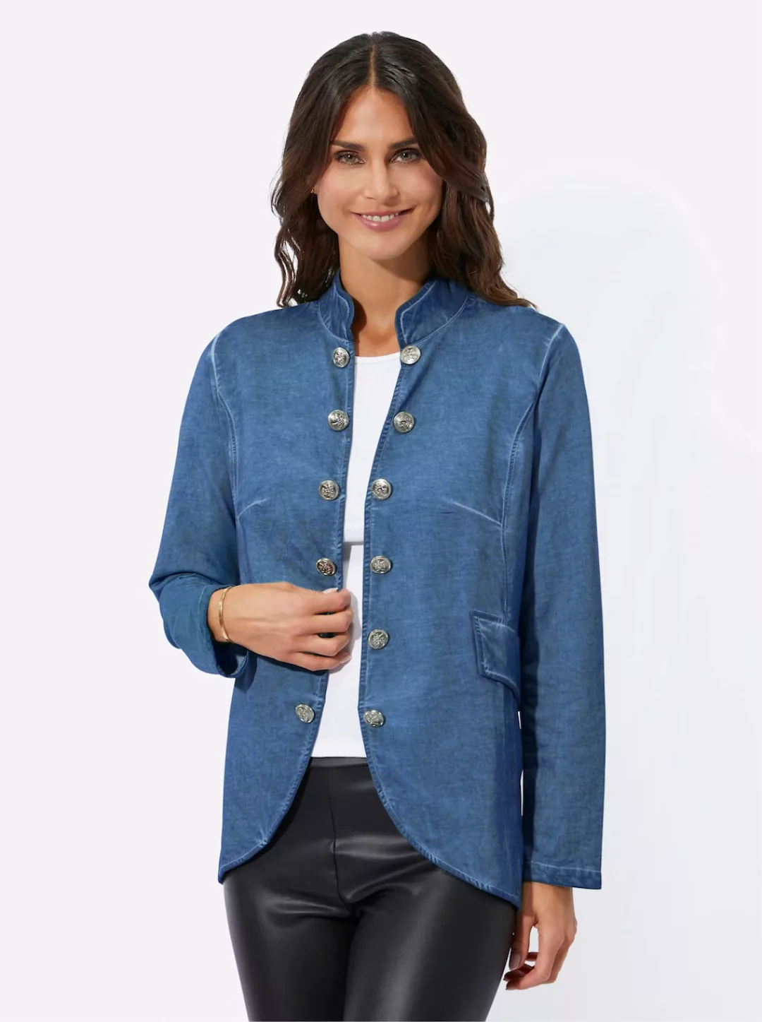 Inspirationen Shirtjacke "Sweatjacke", (1 tlg.) günstig online kaufen