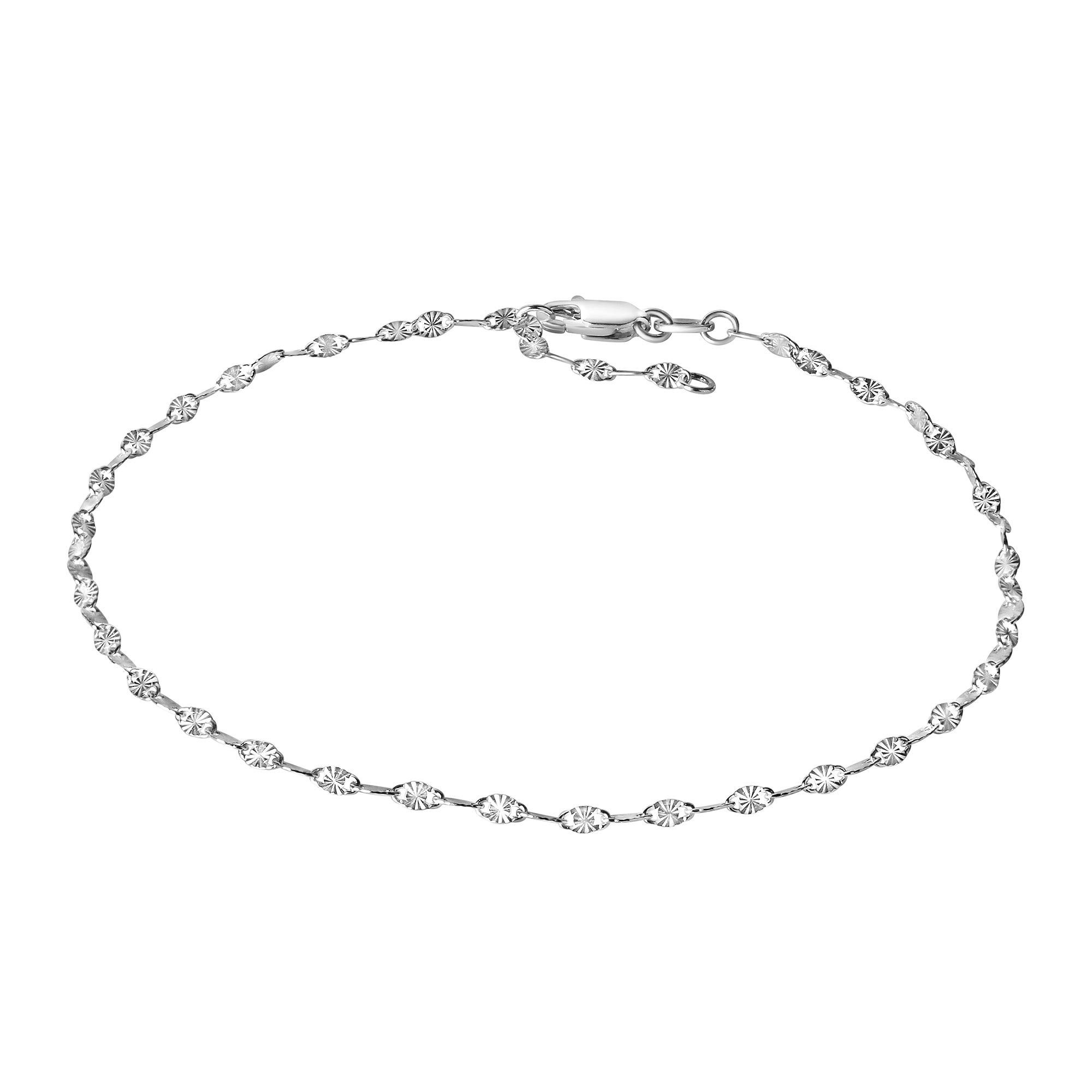 Vivance Fußkette 925/- Sterling Silber weiss günstig online kaufen