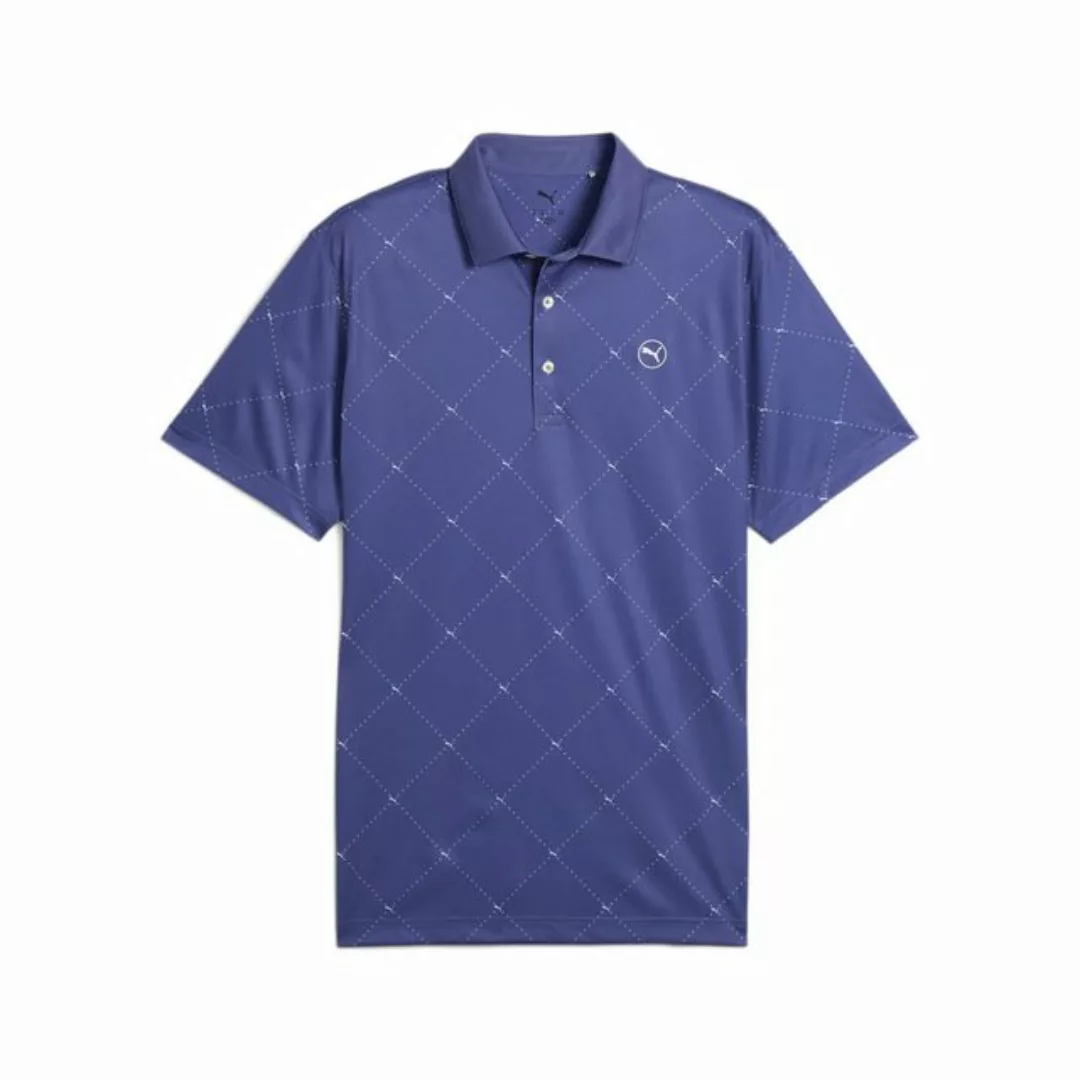 PUMA Poloshirt Puma Golfpolo Pure 2.0 Argyle Violett Herren UK S günstig online kaufen