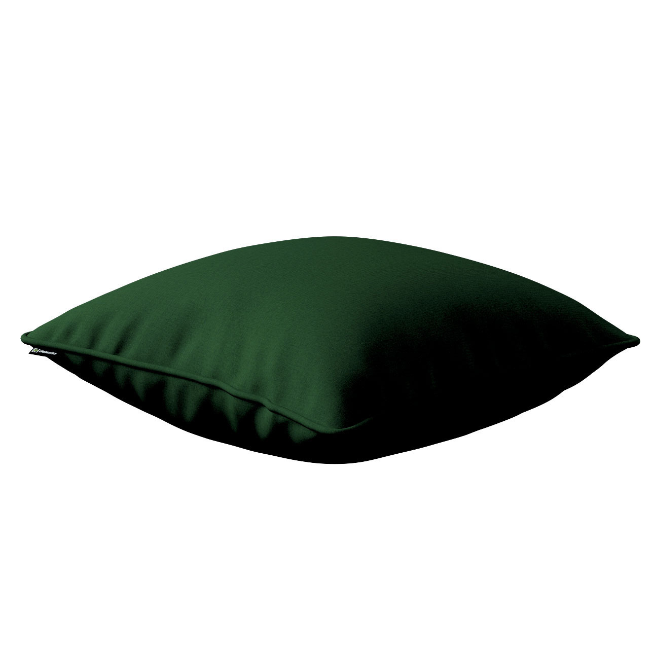 Kissenhülle Gabi mit Paspel, dunkelgrün, 45 x 45 cm, Quadro (144-33) günstig online kaufen