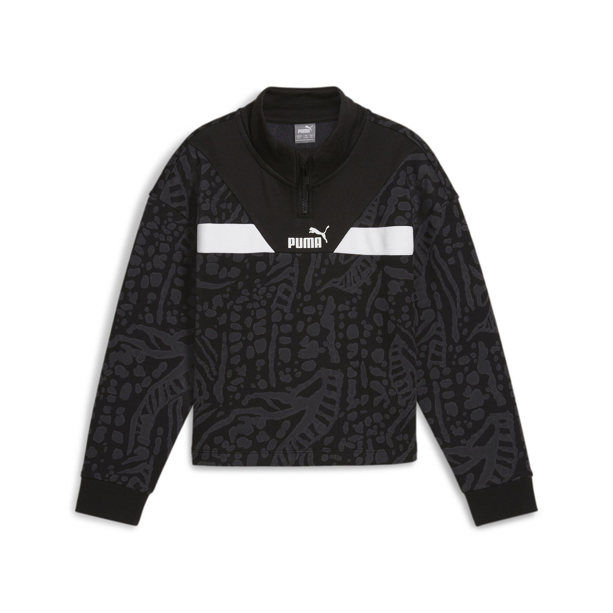 PUMA Kapuzensweatshirt POWER HYPERNATURAL AOP HALF-ZIP günstig online kaufen