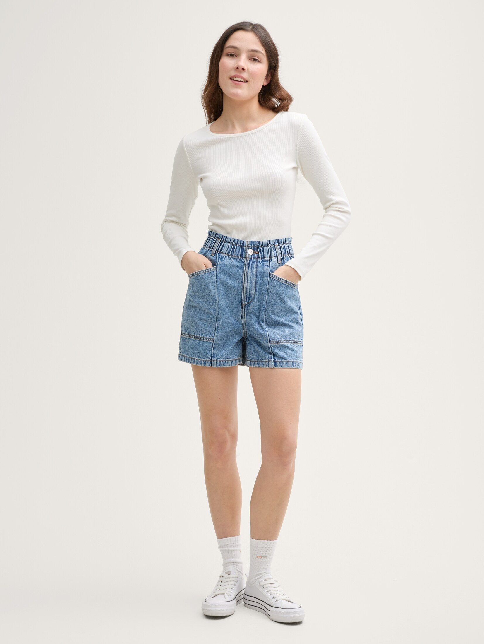 TOM TAILOR Denim Jeansshorts im Four-Pocket günstig online kaufen