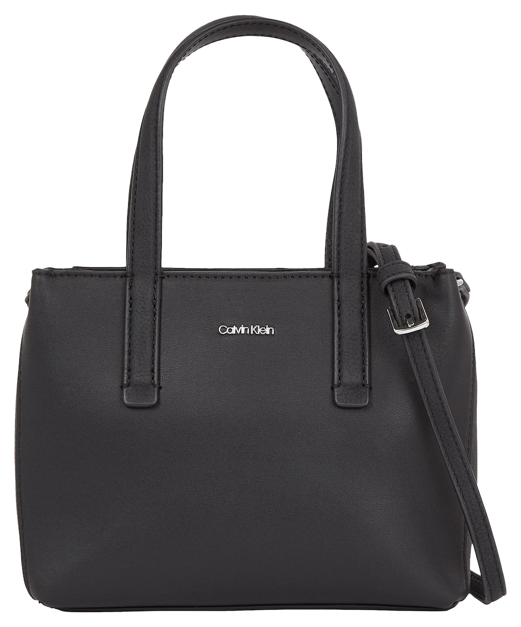 Calvin Klein Shopper "CK MUST MINI TOTE PU/NUBUCK", Handtasche Damen Henkel günstig online kaufen