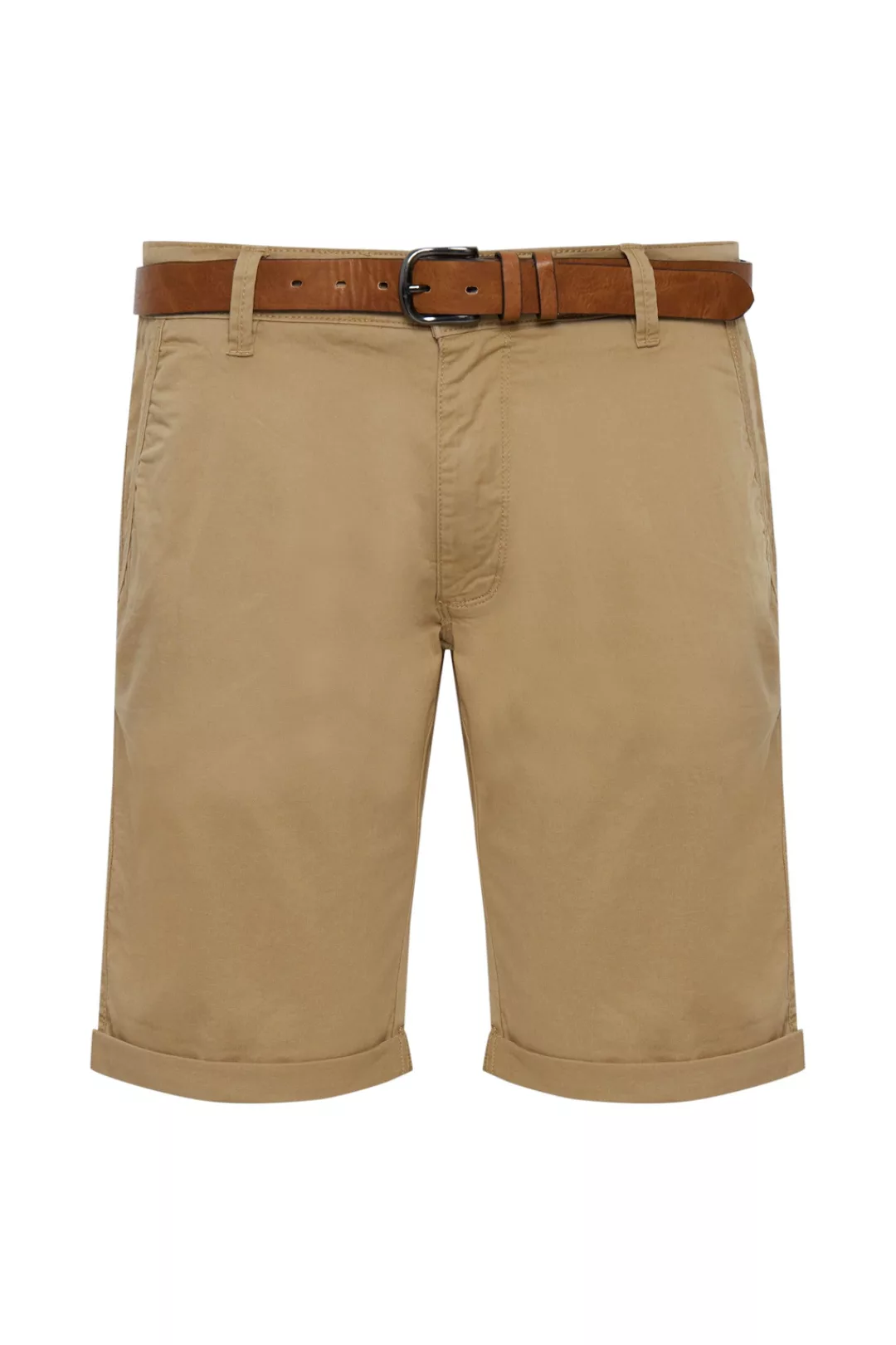 Indicode Chinoshorts IDTenefa Chino Shorts mit Gürtel günstig online kaufen