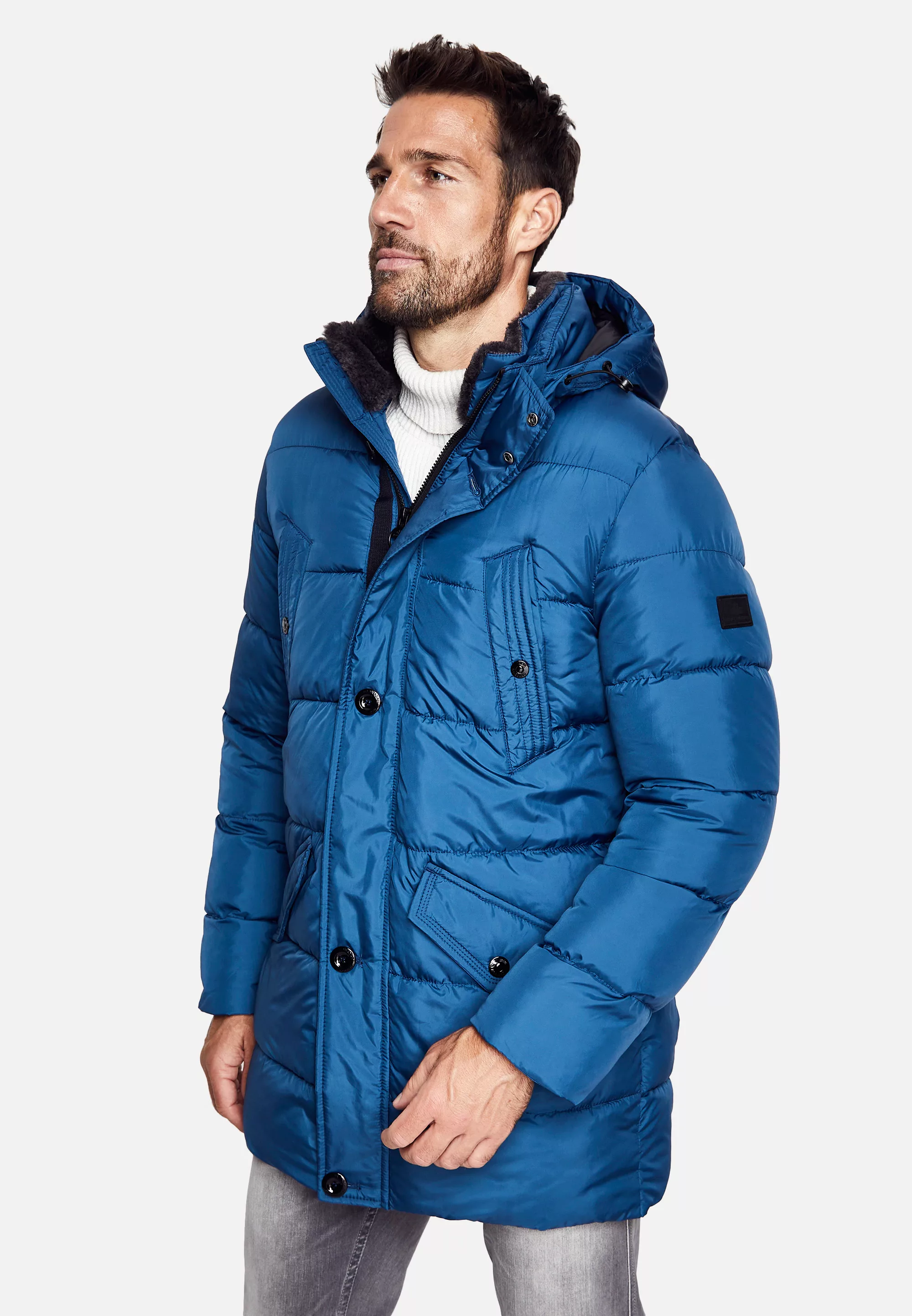 New Canadian Parka "Lightwear-Stepp Parka", mit abnehmbarer Kapuze günstig online kaufen