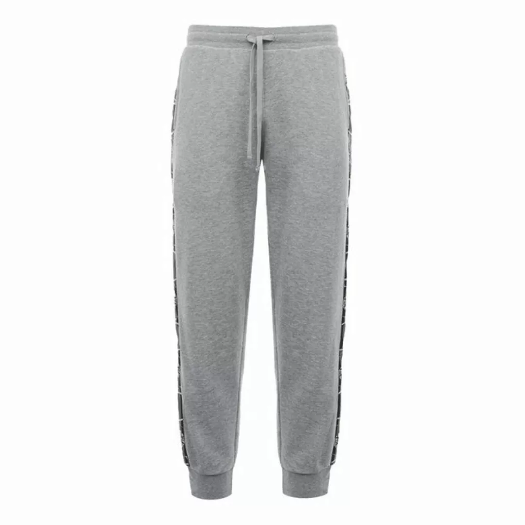 Emporio Armani Loungehose Trousers mit seitlichen Logostreifen günstig online kaufen