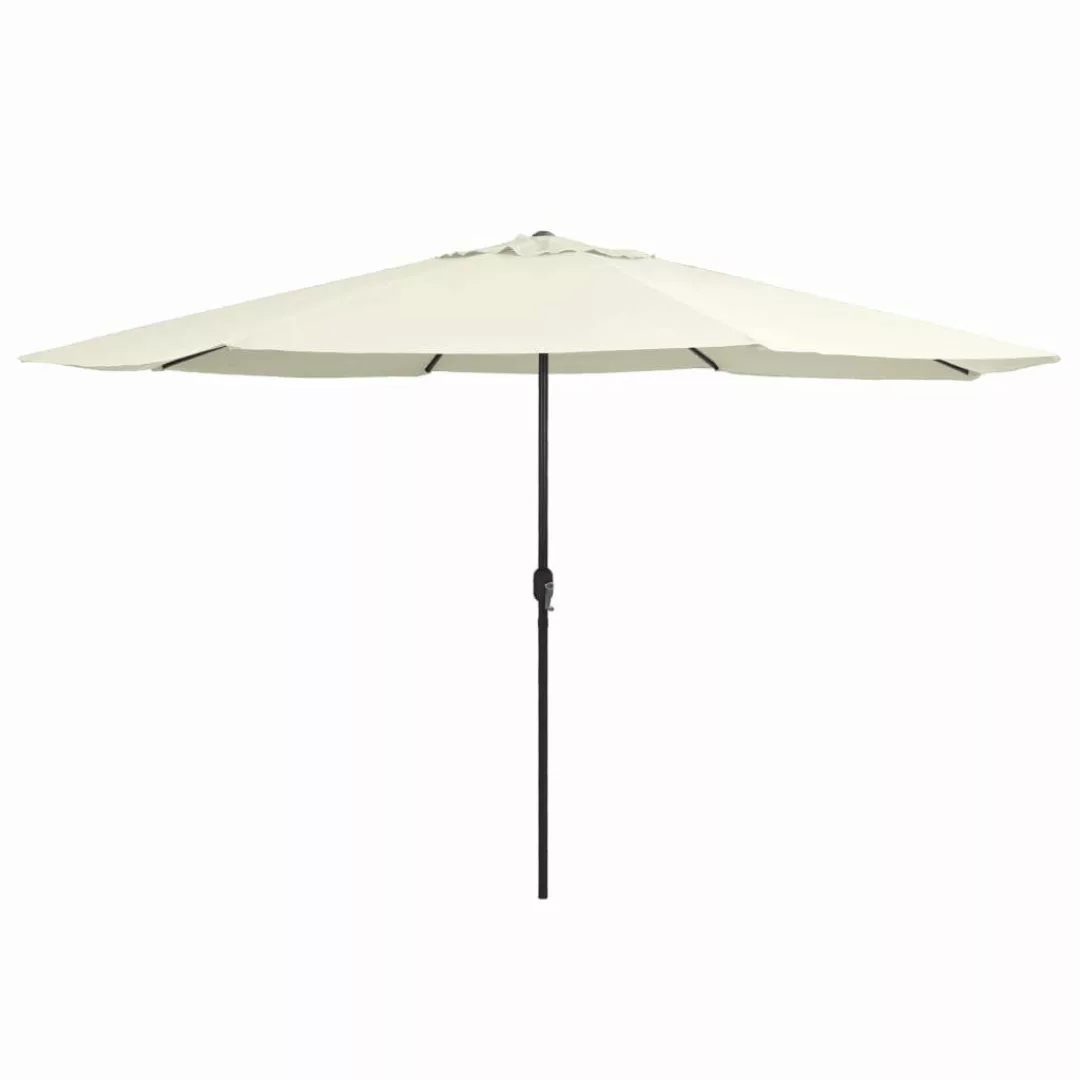 furnicato Sonnenschirm mit Metall-Mast 390 cm günstig online kaufen