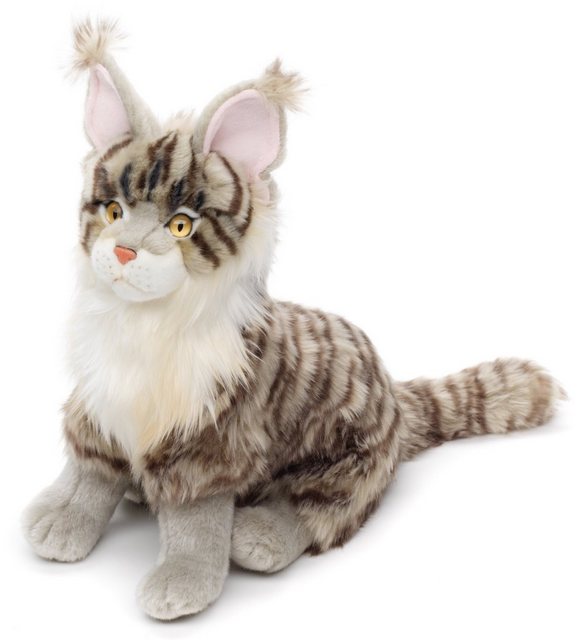 Uni-Toys Kuscheltier Maine-Coon-Katze (grau oder braun) - 30 cm (Höhe) - Pl günstig online kaufen