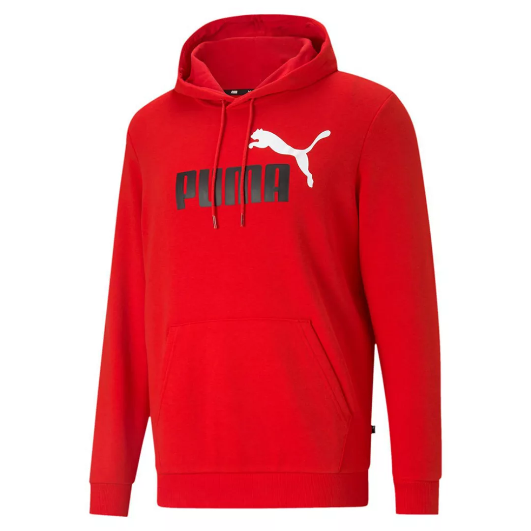 Puma Essential+ Big Logo Kapuzenpullover M High Risk Red günstig online kaufen