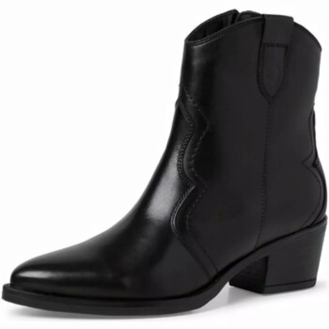 Tamaris  Stiefel Stiefeletten black Leder 1-25702-41-003 günstig online kaufen