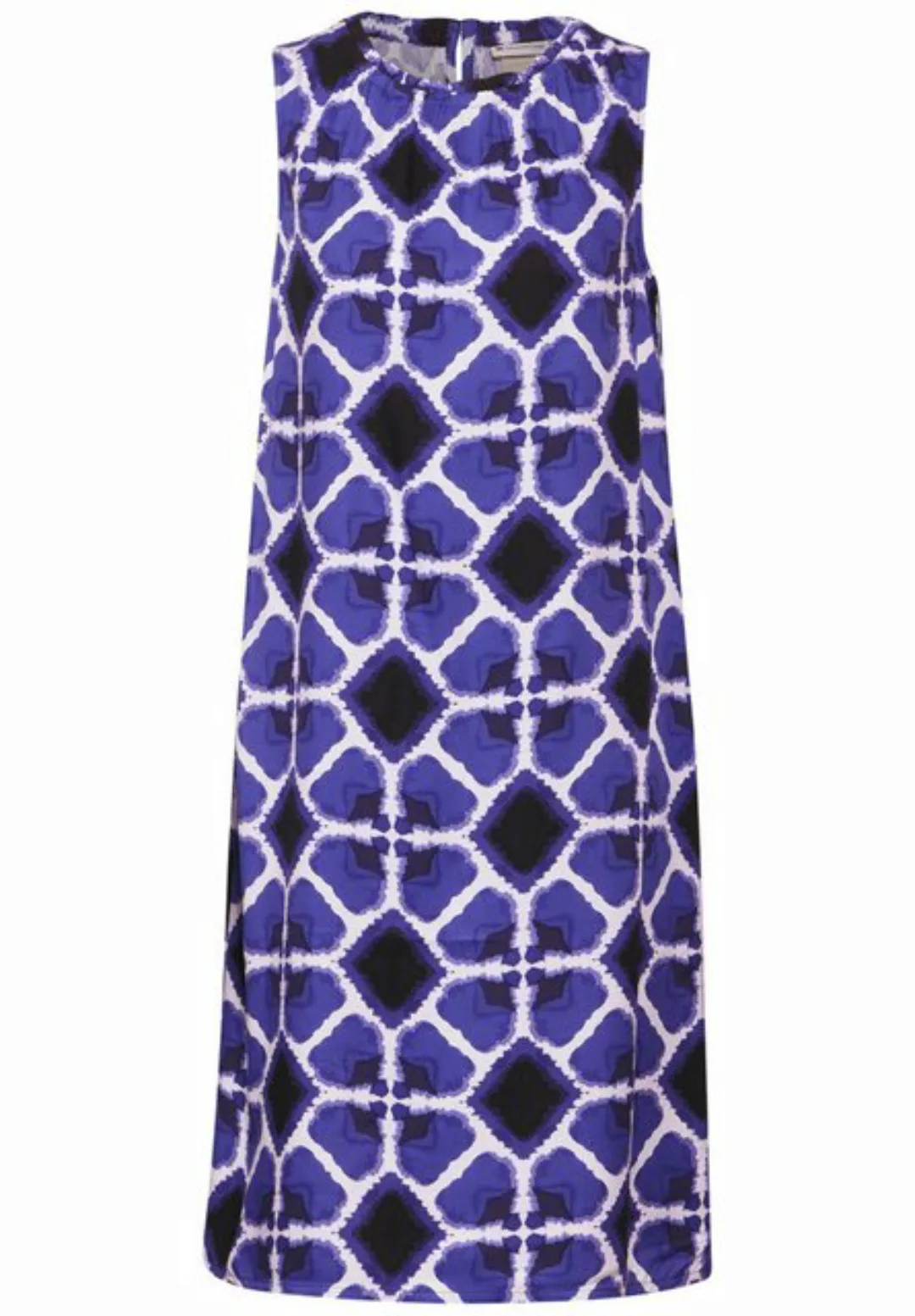 STREET ONE Sommerkleid Street One Viskose Print Kleid in Violet Blue (1-tlg günstig online kaufen