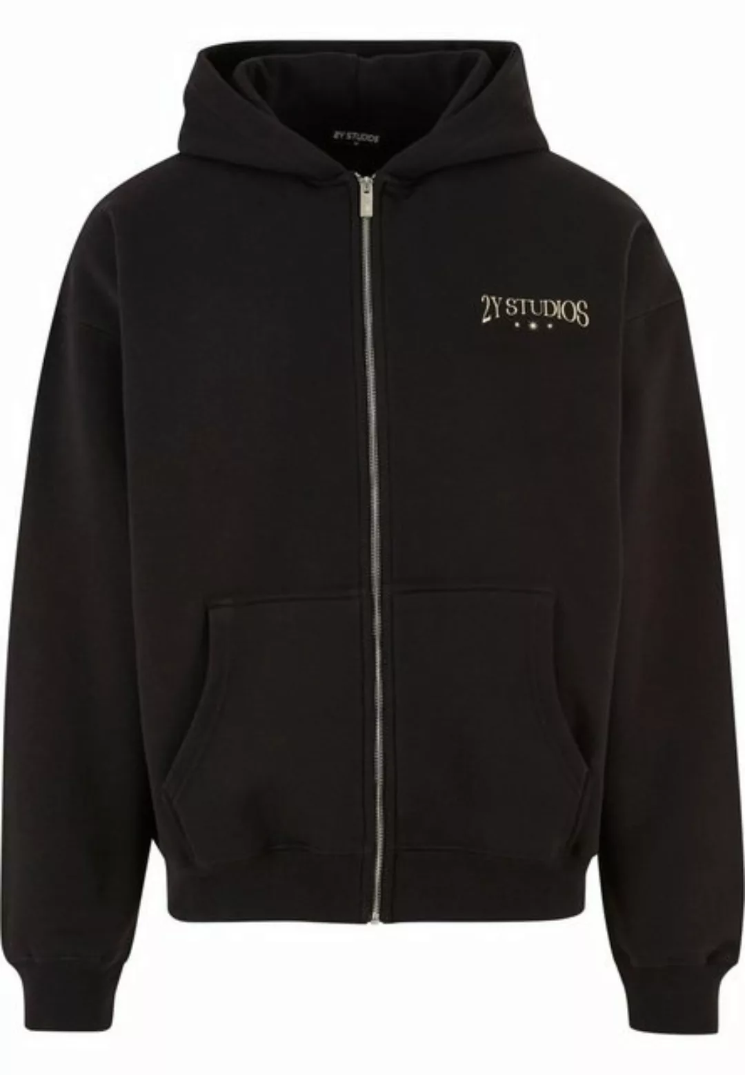 2Y Studios Sweatjacke 2Y Studios Herren 2Y Insignia Oversize Zip-Hoodie günstig online kaufen