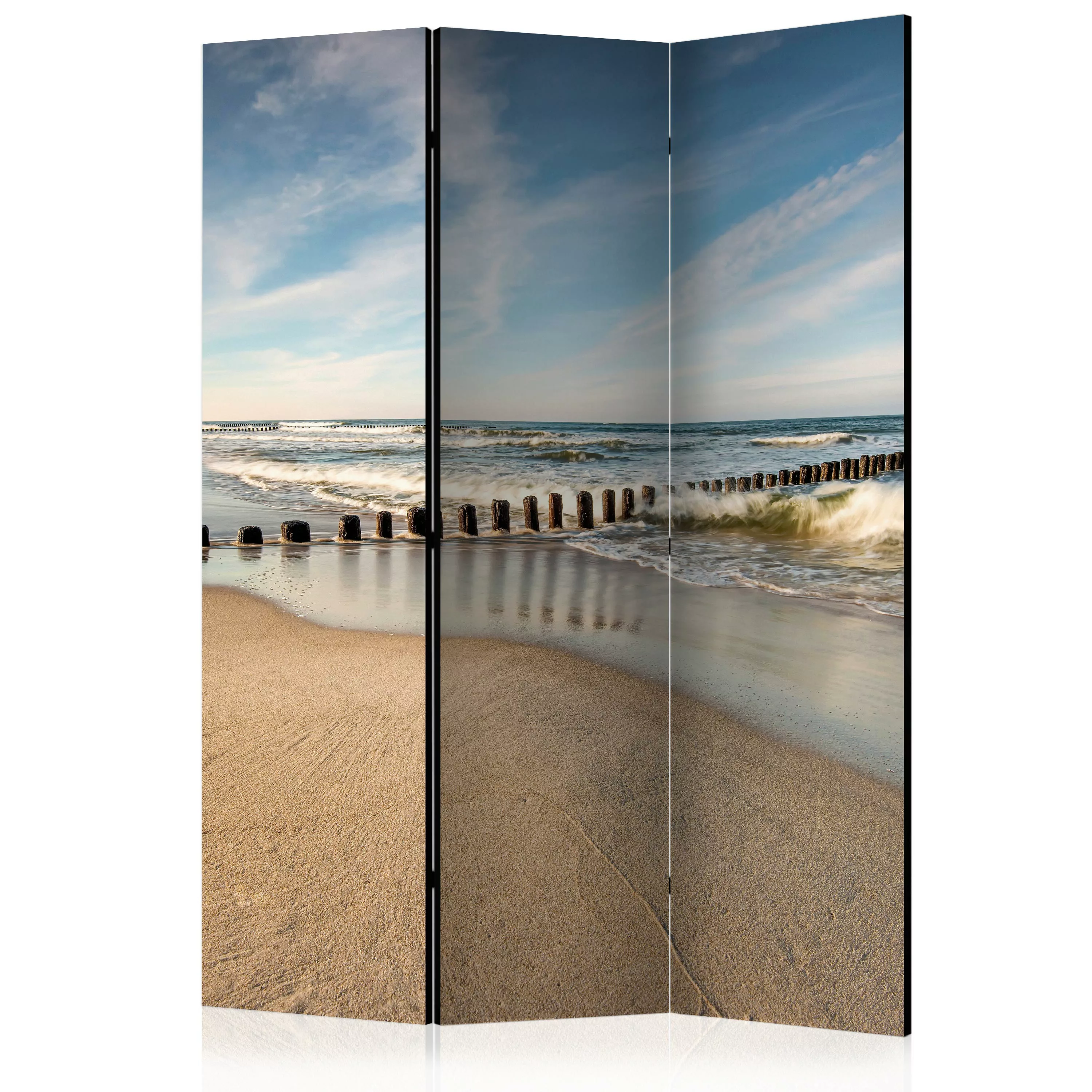 3-teiliges Paravent - Sea Breeze [room Dividers] günstig online kaufen