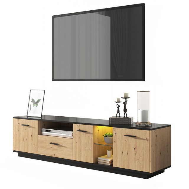 HAUSS SPLOE TV-Schrank TV-Schrank Fernsehtisch TV Board TV- Lowboard (180 L günstig online kaufen