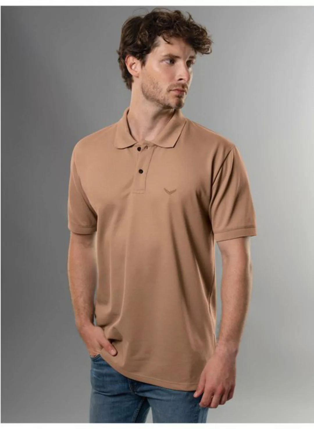 Trigema Poloshirt TRIGEMA Poloshirt DELUXE Piqué (1-tlg) günstig online kaufen