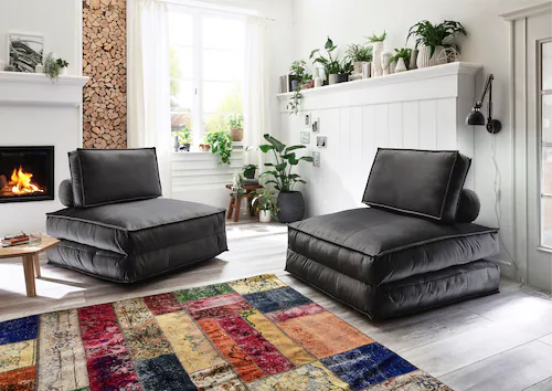 ATLANTIC home collection XXL-Sessel "Miro", XXL-Sessel wandelbar zum Gästeb günstig online kaufen