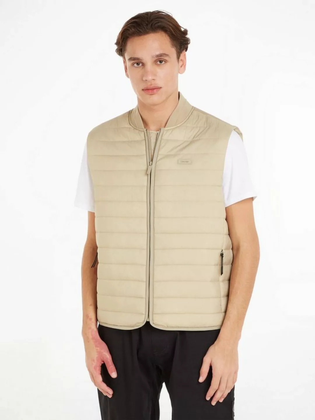 Calvin Klein Steppweste QUILTED CRINKLE VEST günstig online kaufen