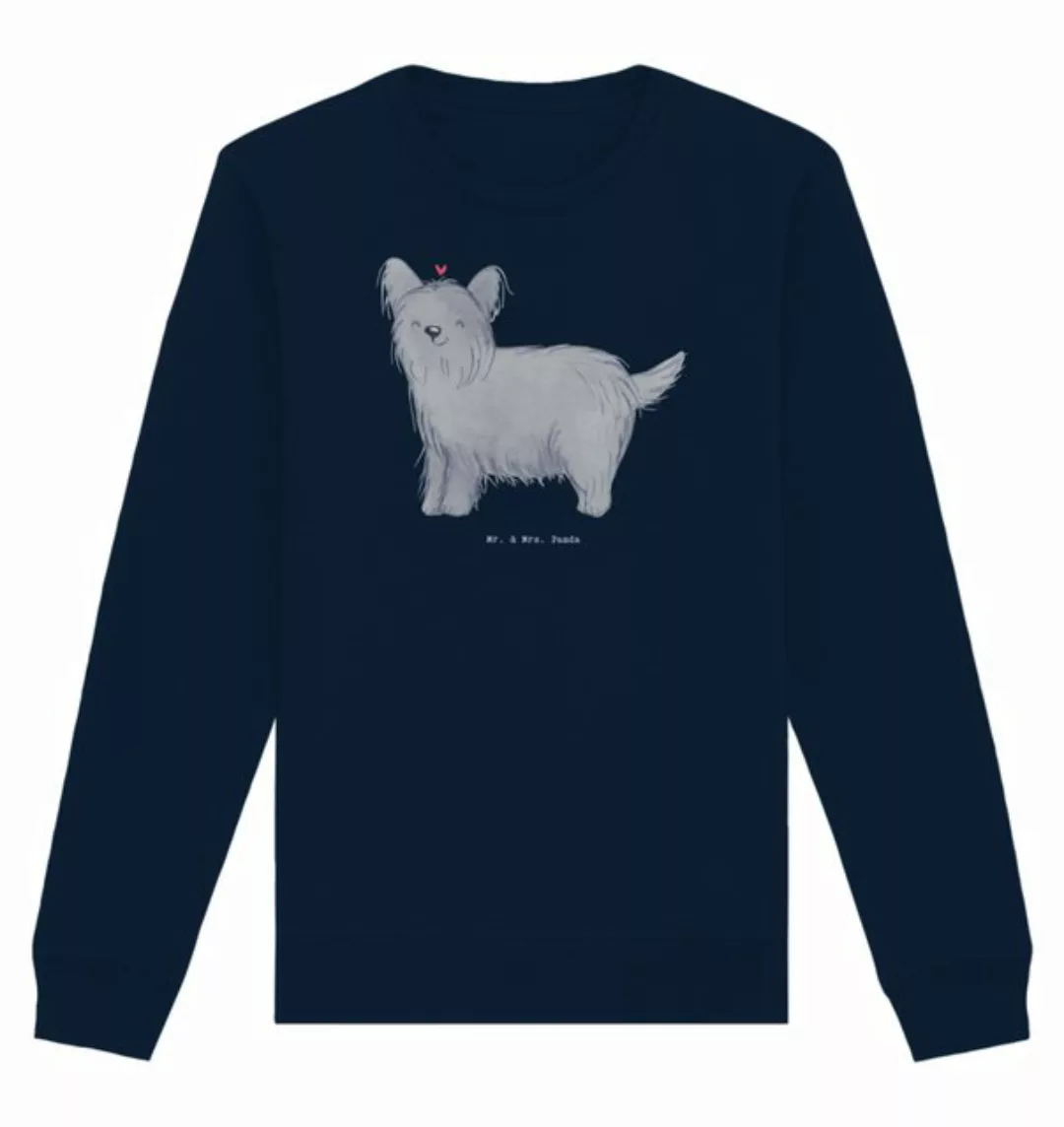 Mr. & Mrs. Panda Longpullover Größe M Skye Terrier Moment - French Navy - G günstig online kaufen