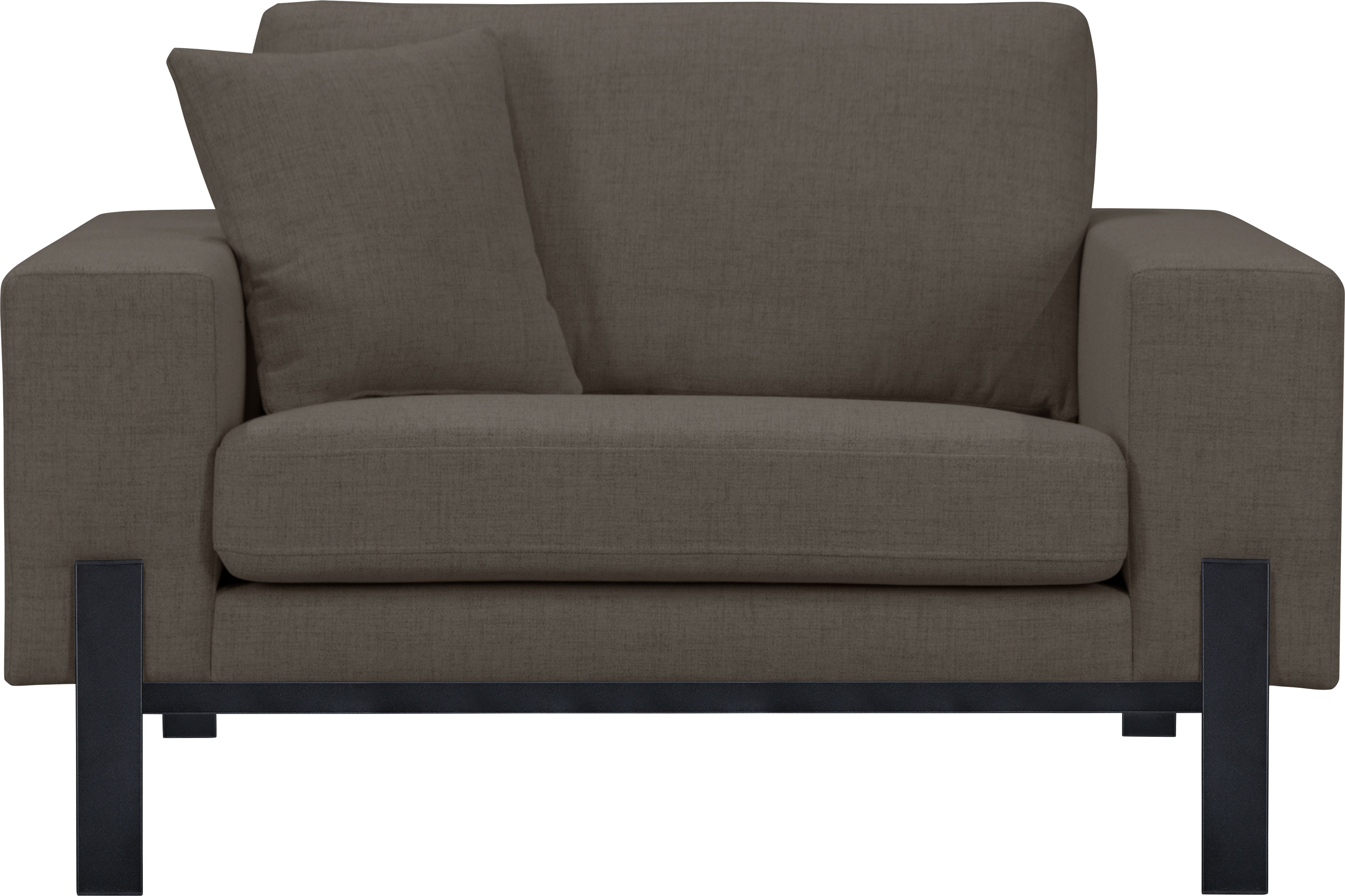 OTTO products Loveseat "Ennis Sessel Metallgestell", Verschiedene Bezugsqua günstig online kaufen