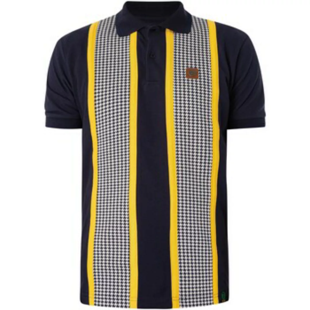 Trojan  Poloshirt Poloshirt mit Hahnentrittmuster und Streifenmuster günstig online kaufen