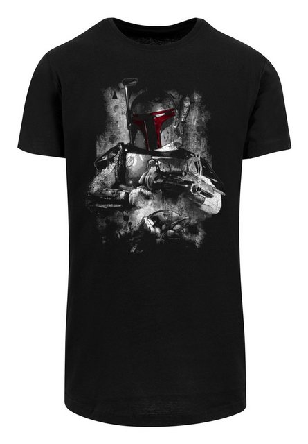 F4NT4STIC T-Shirt "Star Wars Boba Fett Distressed", Print günstig online kaufen