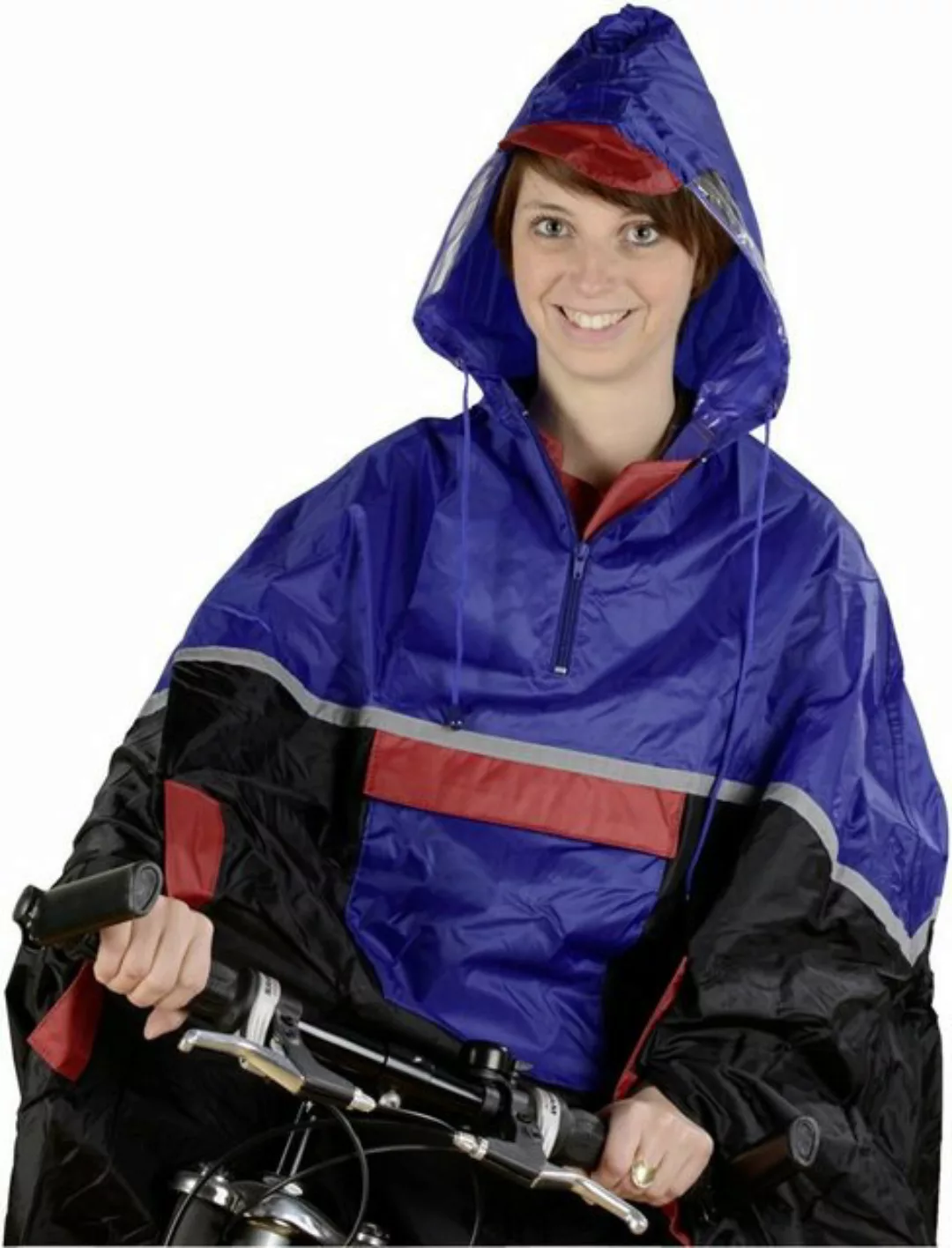 fischer Fahrradhose Fischer Regenponcho Deluxe mit Reflexmaterial günstig online kaufen