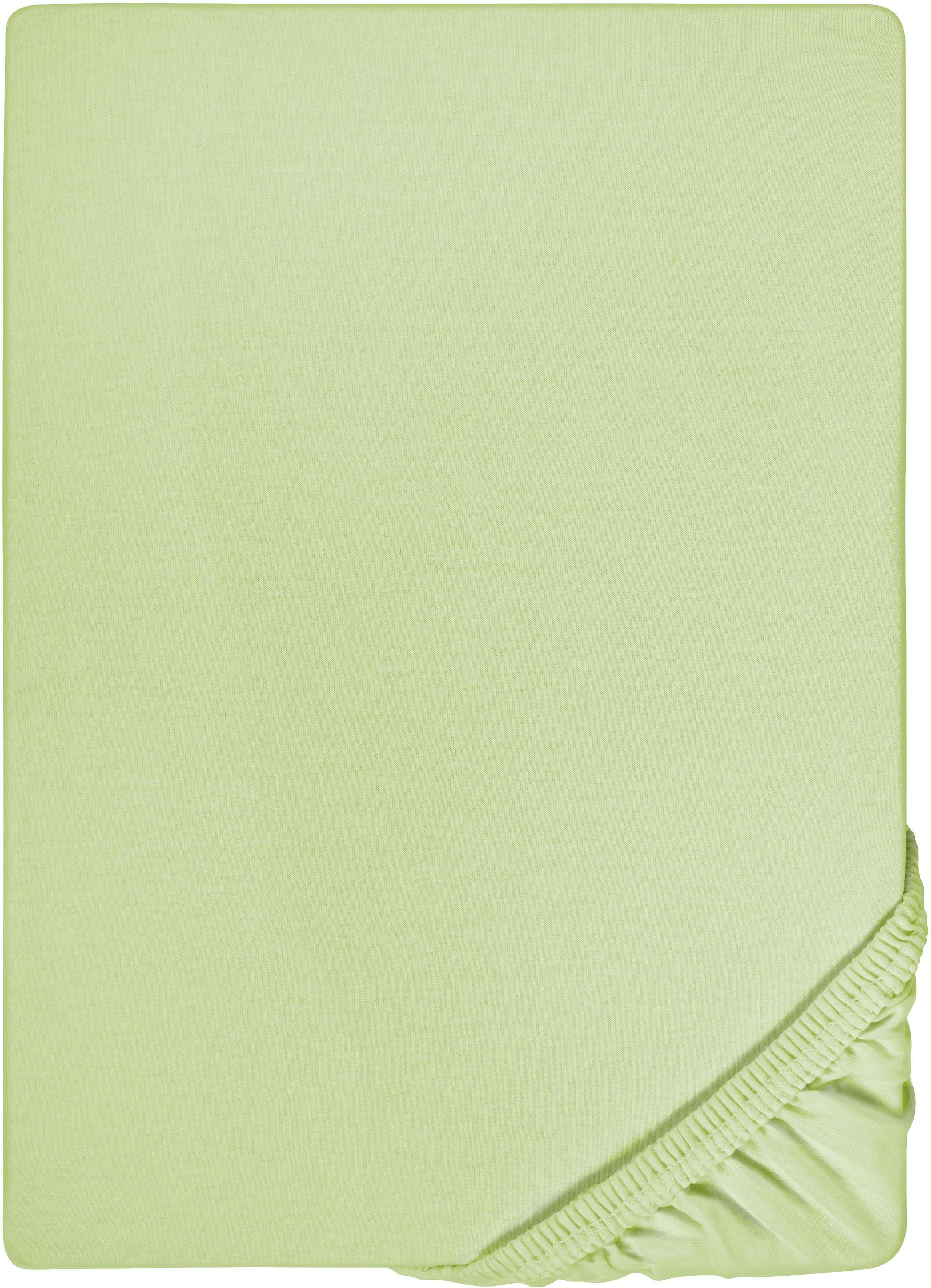 Biberna Spannbettlaken »Marc in Gr. 90x200, 140x200 oder 180x200 cm«, (1 St günstig online kaufen