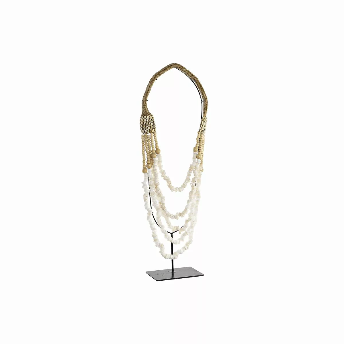 Deko-figur Dkd Home Decor Halsband Eisen Muscheln (21 X 10 X 62 Cm) günstig online kaufen