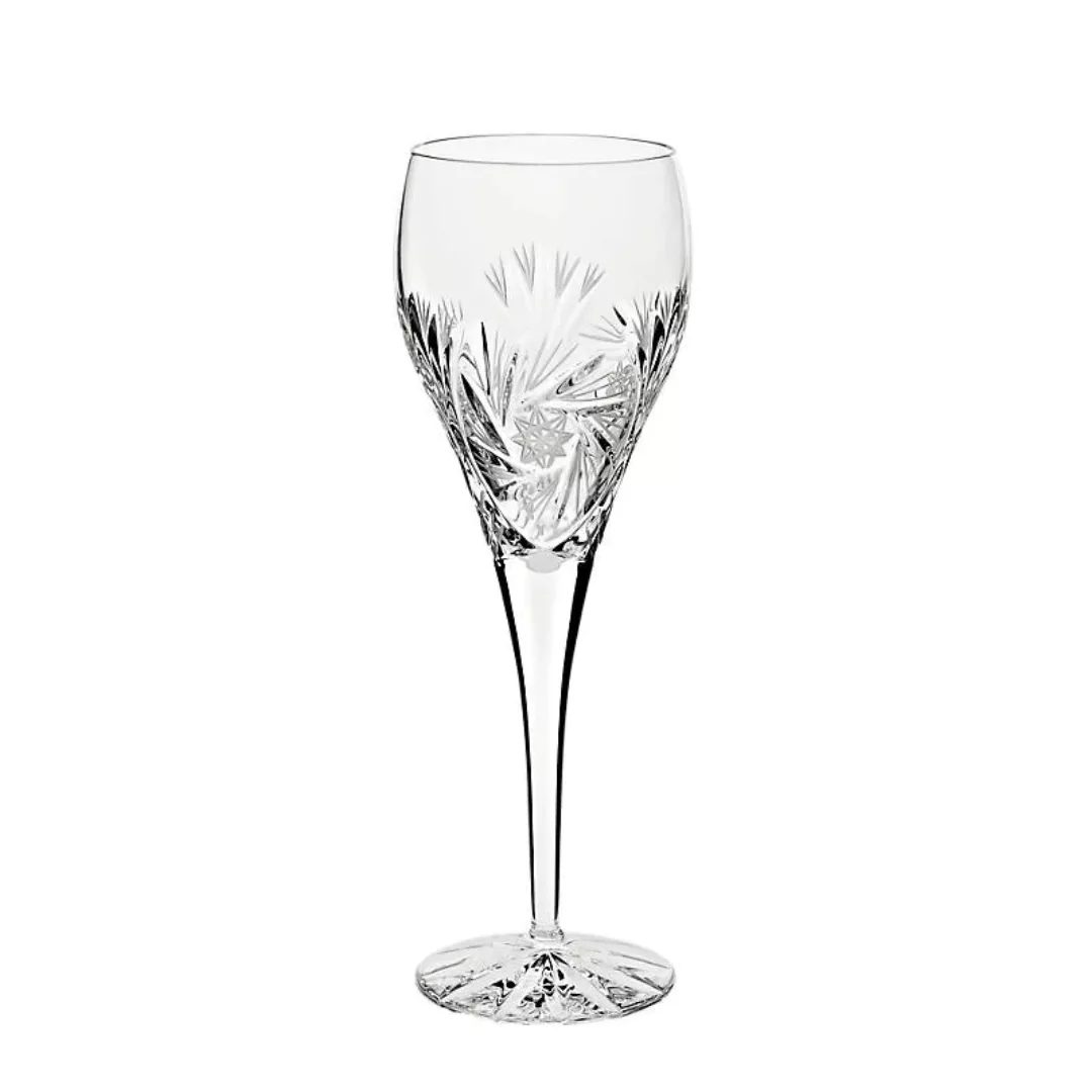 Weißweinglas Schleuderstern 220ml, Transparent, aus Bleikristall günstig online kaufen