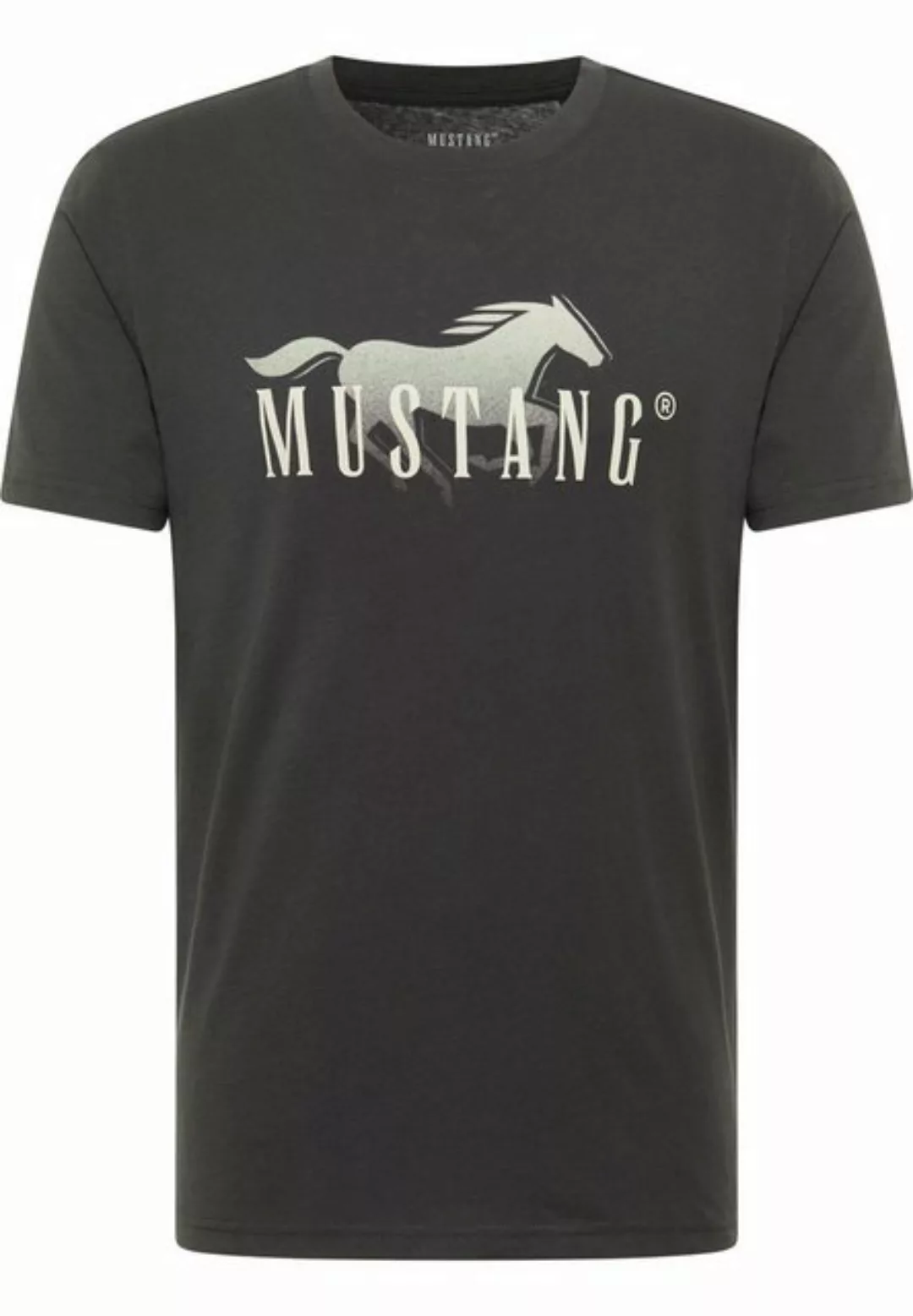 MUSTANG Kurzarmshirt "T-Shirt" günstig online kaufen