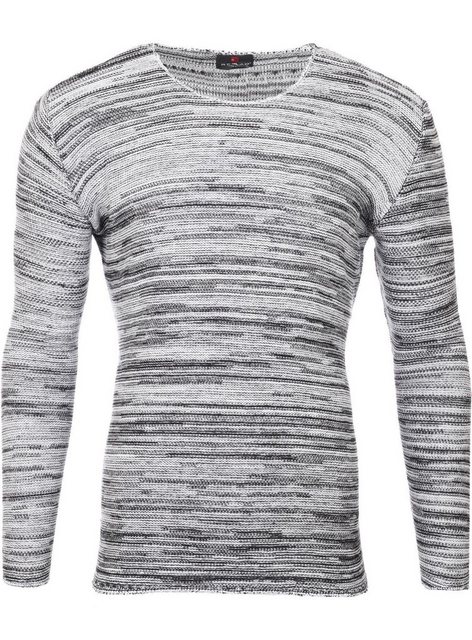 Reslad Strickpullover Reslad Strickpullover Herren-Pullover Melange Look Gr günstig online kaufen